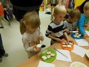 Odpolední zdravá svačinka s rodiči